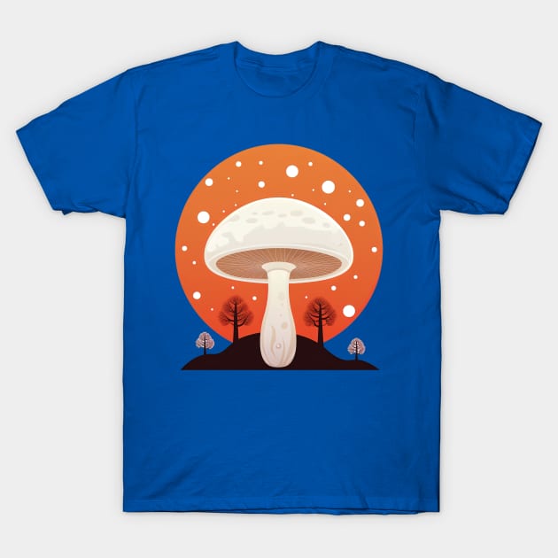 Spiritual Mushroom Nature Fungi T-Shirt by ArtLegend99